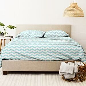 Casual Comfort™ Soft Arrow pattern Microfiber Wrinkle Free Sheets turquoise